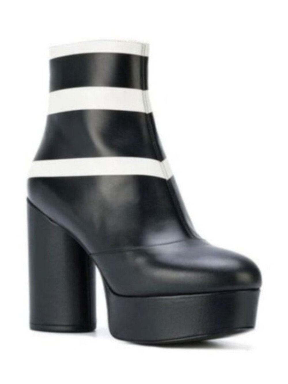 Marc Jacobs NWOT Amber Leather Platform Block Heel Bootie Size 40/US 10